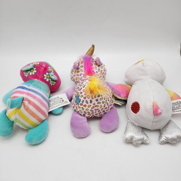 Cutetitos Lot of 3 Islanditos Candyitos Plush 7" Hippo Pelican Unicorn Toys - Picture 2 of 11